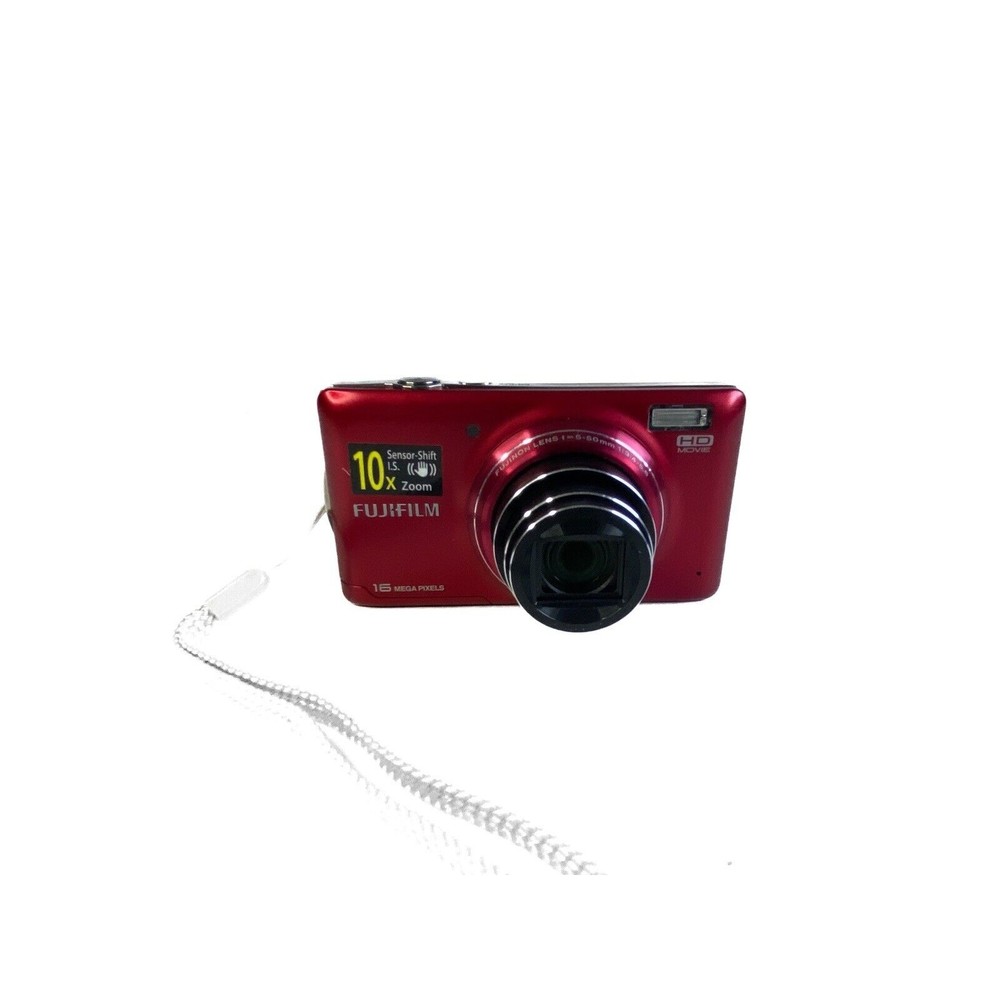 FUJIFILM FinePix T400 Digital Camera 16MP 10X Optical Zoom Red Fuji